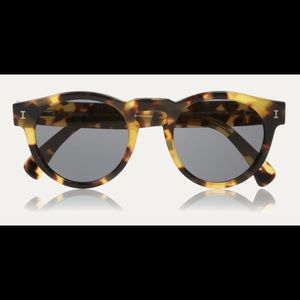 ILLESTEVA Leonard tortoise acetate sunglasses EUC